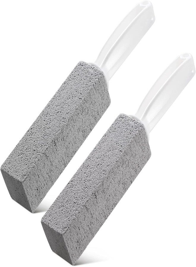 Bexter 2-Pack Value Toilet Bowl Pumice Cleaner with Handle – Removes Hard Water Rings, Stains & Limescale – Multi-Surface Bathroom Cleaning Stone for Sink, Pool, Tile - Image 1